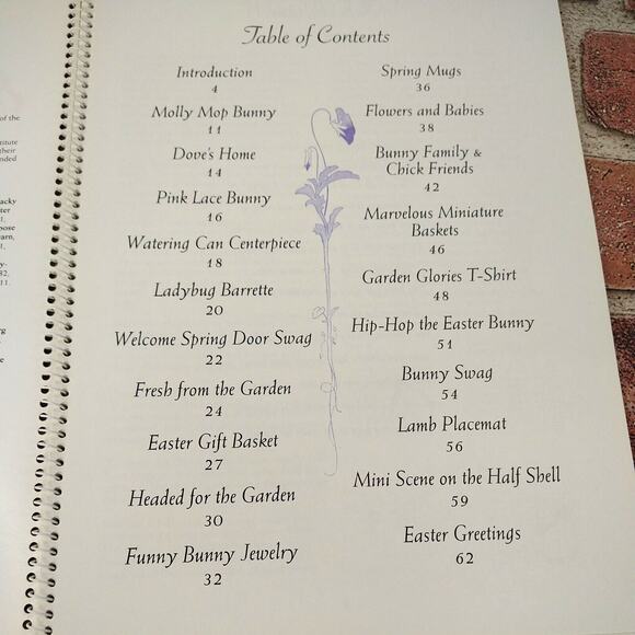 One Day Easter Crafts Vtg 1994 Quick Easy Projects Craft Cross Stitch Painting + - Picture 2 of 12